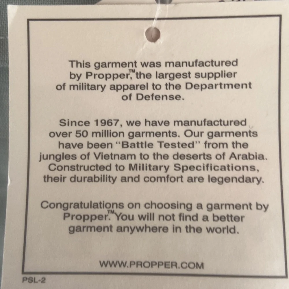 Propper US Army class A short sleeved shirt - Picture 6 of 7